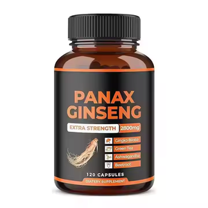OEM ODM Panax Ginseng <strong>Extract</strong> Capsules Ashwagandha Beet Root <strong>Ginkgo</strong> Biloba Green Tea <strong>Extract</strong> Supplement - Product Image 1