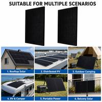 Panneau solaire flexible monocristallin 700W haute efficacité pour camping-car, bateau, extérieur et alimentation portable – Vente en gros