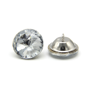 Boutons <span class=keywords><strong>de</strong></span> tapisserie transparents en <span class=keywords><strong>strass</strong></span>, pour couture <span class=keywords><strong>de</strong></span> <span class=keywords><strong>lit</strong></span>, canapé, tête <span class=keywords><strong>de</strong></span> <span class=keywords><strong>lit</strong></span>, 50 pièces, fournitures d'usine - Product Image 3