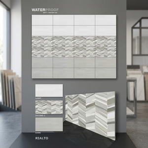 กระเบื้องพอร์ซเลนเคลือบหินผิวด้านแบบชนบทขนาด30x60ซม. สำหรับปูพื้นผนังภายในห้องนั่งเล่นตกแต่งบ้านกระเบื้องผนังเซรามิก - Product Image 2