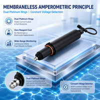 Sonde numérique sans membrane pour chlore résiduel, double anneau de platine, RS485 Modbus, pour la qualité de l'eau