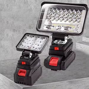 Lámpara de trabajo recargable con batería de litio, portátil, decorativa, para construcción, carreteras, iluminación del hogar, escritorio, pequeño reflector - Product Image 2