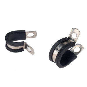 Abrazadera de Tubo de Acero Inoxidable Tipo R de 18.5 mm para la Industria General - Product Image 3