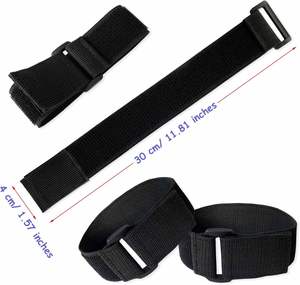 Sangle élastique carrée personnalisable en nylon, auto-adhésive, résistante à la chaleur, avec boucle réglable, installation facile - Product Image 2