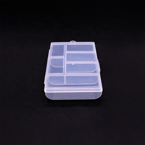 Hạt lưu trữ container bao bì hộp hộp đồ trang sức trong suốt bán buôn vành đai nhựa phân vùng, nhà máy nóng bán tùy chỉnh t/T - Product Image 4