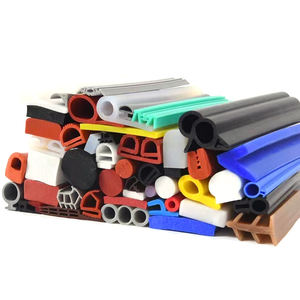 Junta de puerta de <span class=keywords><strong>horno</strong></span> en forma de E/P de <span class=keywords><strong>goma</strong></span> de silicona <span class=keywords><strong>universal</strong></span> personalizable extrusión cortada a medida - Product Image 2