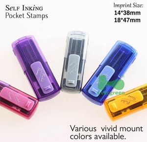 Sellos <span class=keywords><strong>de</strong></span> <span class=keywords><strong>Bolsillo</strong></span> Autoentintables, Sellos Portátiles, Tinta Noris, Colores Vivos, Cuerpo del Sello - Product Image 5