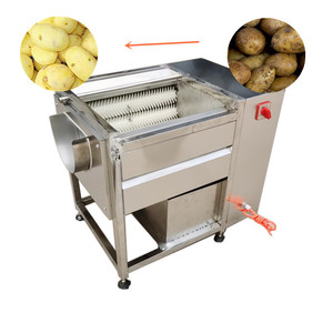 Größe einstellbare Maniok-Wasch- und -Schälmaschine Wurzel-, Gemüse-, Obst-Schälmaschine - Product Image 3