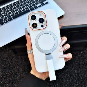 เคสโทรศัพท์แบบมีสายคล้องพร้อมขายึดแม่เหล็กแบบใหม่ปี 2025 สำหรับ iPhone 12 13 14 15 16 Promax ฝาครอบป้องกันปุ่มโลหะ - Product Image 6