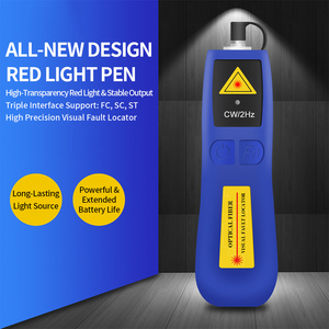 Mini Handheld Optical Power <b>Meter</b> Fiber Optic Cable Tester 7 Wavelengths (-70 +10 DBm) LCD LED Backlight Universal Interface SC - Product Image 5