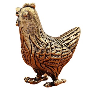 Ornements et Artisanat Métalliques en Laiton en Gros : Douze Animaux du Zodiaque Chinois pour la Décoration de la Maison et du Bureau - Product Image 5