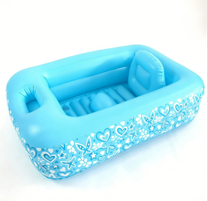 <span class=keywords><strong>Bañera</strong></span> Inflable para Bebés Directo de Fábrica, Plegable, con Función de Sentarse y Reclinarse, para Recién Nacidos - Product Image 1