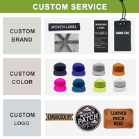 Op maat gemaakte leren logo-borduurpatch, flat brim, hoge kroon, sport baseball pet, effen, blanco, 5-paneels snapback, 256 touw petten (OEM/ODM)
