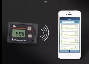 AZ88360 Wireless Temperature Monitoring <strong>Data</strong> <strong>Logger</strong> for Bluetooth 4.0 ABS Material Customized OEM Support - Product Image 2