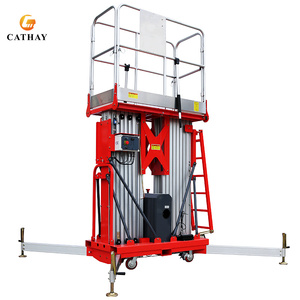 12M 16m metros de elevación eléctrica hidráulica de aluminio móvil telescópico andamio escalera <span class=keywords><strong>plataforma</strong></span> aérea para <span class=keywords><strong>alquiler</strong></span> - Product Image 4