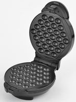 Gaufrier électrique 4-en-1 antiadhésif avec plaques amovibles, diamètre 18,5 cm, pour gaufres belges, biscuits animaux, brownies et gâteaux pop, idéal pour la maison