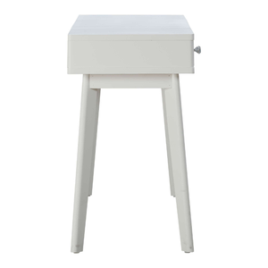 Table de toilette en bois massif (chêne/pin/acacia) avec éclairage, design moderne Everest, 2 tiroirs, livraison rapide, durable - Product Image 4