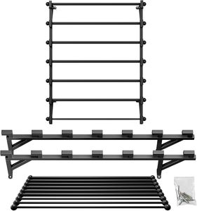 Nuevo y Moderno Soporte de Almacenamiento de Metal Negro Personalizable y Ecológico para Suministros de Manualidades - Product Image 1