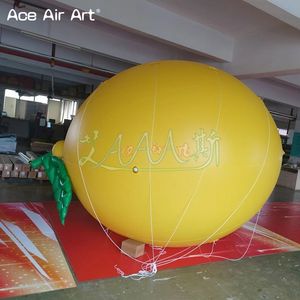 3.2m <span class=keywords><strong>L</strong></span> X 2.5m H pompa <span class=keywords><strong>aria</strong></span> libera gonfiabile Oxford frutta limone modello 2.5m H gonfiabile limone decorazione per eventi palloncino feste - Product Image 3