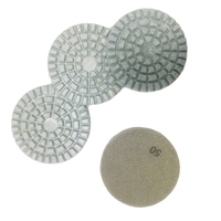 Disques de polissage diamantés haute performance Daofeng OEM pour ponceuse à sols 4 pouces à liant résineux pour béton, terrazzo, marbre, granit