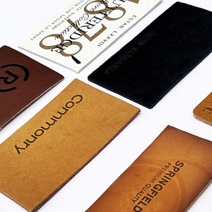 High Quality logo Patch Embossed Sewn Into Authentic Label <strong>Jeans</strong> With Custom Leather Tags