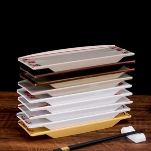 <b>Rectangular</b> Serving Trays For Hot <b>Pot</b> Restaurants Melamine Tableware Commercial Use 8835 - Product Image 2