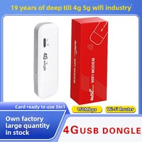 Modem UFI mobil WiFi portabel, Router Modem kartu SIM 4G USB tanpa kabel Internet Dongle LTE gaya Internal