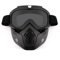 Masque de moto MX personnalisé pour course tout-terrain avec compatibilité casque, idéal pour les sports de plein air et les fêtes
