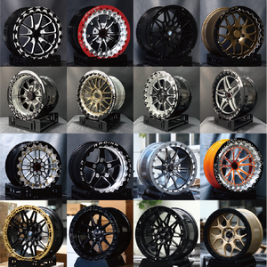 Rines Forjados Personalizados con Beadlock, 17x10 15x10 6x139.7 6x135, Negro Brillante Fresado, Escalonados, para F250 F150 Tahoe Yukon S77 <span class=keywords><strong>HD</strong></span> Drag - Product Image 5