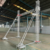 Structure de support au sol pour écran LED d'événements extérieurs, mur vidéo, cadre d'affichage LED, structure de treillis