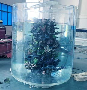 Cilindrische Acryl Aquaria & Accessoires <span class=keywords><strong>Aquarium</strong></span> Oceanarium Project Duurzame Transparante Alle Maten ISO9001:2015 - Product Image 3