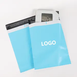 Pembungkus pakaian kurir pengiriman amplop pesanan khusus tas poli dengan logo