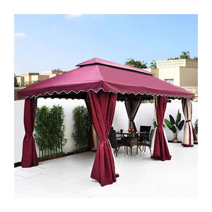 Extérieur logo <span class=keywords><strong>parasol</strong></span> rosée gazebo jour quatre pieds <span class=keywords><strong>auvent</strong></span> jardin villa cour <span class=keywords><strong>auvent</strong></span> - Product Image 1