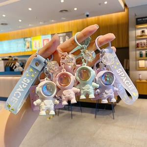 2025 puesta de sol Luz Espacio astronauta llavero puesta de sol atmósfera luz para mochila bolso de hombro decoración Linda luz colorida - Product Image 2