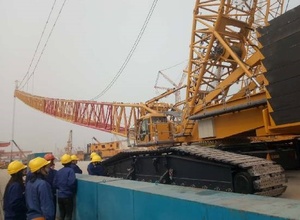 Grue sur chenilles XGC800 de 800 tonnes de qualité supérieure, prix d'usine, avec garantie d'un an - Product Image 4