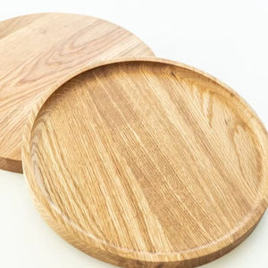 Bandeja de Madera Maciza Artesanal, Acabado de Lujo, Ecológica, Personalizable para Regalos, Hoteles, Cafeterías, Venta al por Mayor - Product Image 1