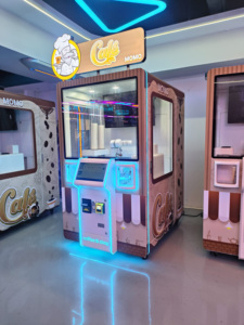 Nueva Cafetera Comercial Automática de Alta Eficiencia con Brazo Robótico Cruzado de Acero Inoxidable para <span class=keywords><strong>Café</strong></span>/Té/Leche, con Motor PLC de 220V para Mesa/Bar - Product Image 4