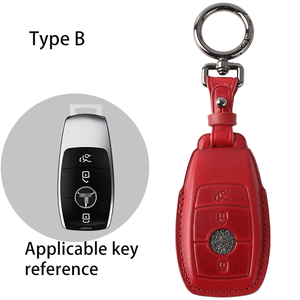 <span class=keywords><strong>Precio</strong></span> al por mayor de fábrica, Funda de cuero para <span class=keywords><strong>llave</strong></span>, funda protectora para <span class=keywords><strong>llave</strong></span>, llavero para <span class=keywords><strong>Mercedes</strong></span> Benz B - Product Image 3