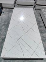 Paneles de Pared UV Modernos al por Mayor, 2.5mm de Grosor, PVC de Alto Brillo, Ecológicos, Resistentes a los Arañazos, Fáciles de Limpiar, para Almacenes/Hogares