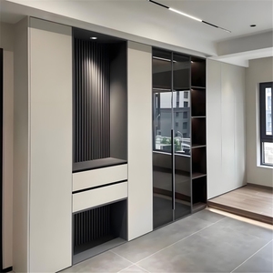 Productos innovadores de armario plegable para dormitorio, armarios de acero de segunda mano, combinación de colores laminados - Product Image 2