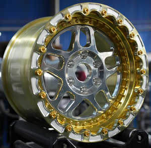 ล้อปลอมแปลง PJ beadlock ด้านหลังเป็นสีบรอนซ์ขัดเงา19 20สำหรับ Subaru WRX STI BRZ MAZDA RX7 <span class=keywords><strong>FD</strong></span> MX5 RX8 - Product Image 4