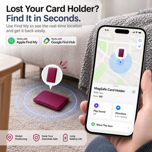 <span class=keywords><strong>Portafoglio</strong></span> Magnetico Smart Tracker con Supporto a Cornice per Apple Find My e Google Find Hub, Compatibile con iPhone Samsung Android - Product Image 2