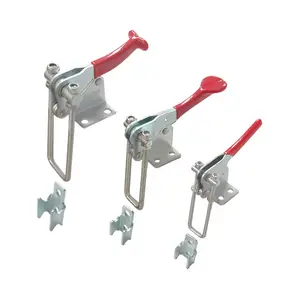 KUNLONG-SK3-021T de botón de puerta ajustable SPCC, clip de abrazadera de palanca rápida, pestillo de cerrojo, para accesorios/equipos industriales, caja