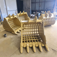 Saringan Bak Excavator Langsung dari Pabrik, Saringan Bak Excavator, Grid Bak Excavator untuk Excavator Pertambangan 1-50 Ton