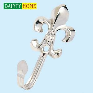 En gros en métal fleurs bon marché et fine <span class=keywords><strong>rideau</strong></span> <span class=keywords><strong>crochet</strong></span> - Product Image 2