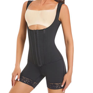 Langqin Fajas Colombianes pour Femmes, Body Sculptant à Haute Compression avec Baleines en Acier, Respirant, Effet Ventre Plat, Post-Opératoire, avec Logo - Product Image 2