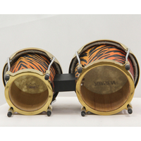 Factory Wholesale Solid Wood Classic Bongo Drum One-Piece High Quality Ergonomic Latin Percussion Instrument Imported Hand Drum