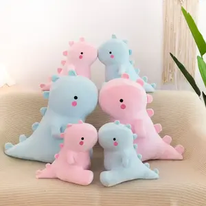 Vente en gros de jouets de dragon en peluche luxuriants de l'usine chinoise mignonne