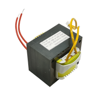 Transformateur de puissance personnalisé EI28 EI48 EI66 EI76 EI86 EI96 EI36 EI45 à basse fréquence avec bobine linéaire, conforme ROHS, entrée 120V, topologie Flyback