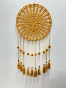 Attrape-rêves en coton naturel artisanal fait à la main Design Art déco écologique pour la décoration de bureau à domicile Anniversaire Diwali - Product Image 2